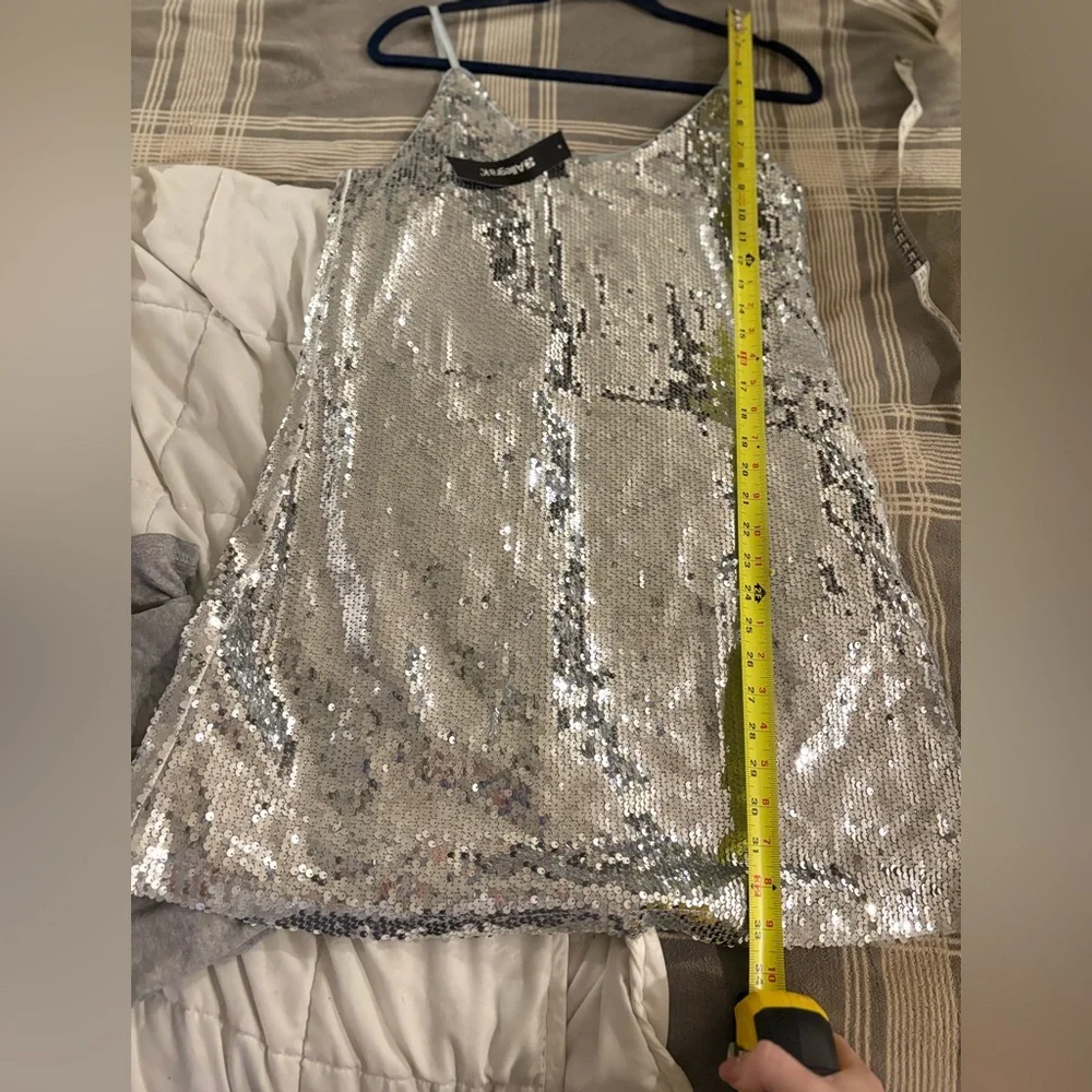 NWT Allegra K Sequin Cocktail Dress - Picture 5 of 5